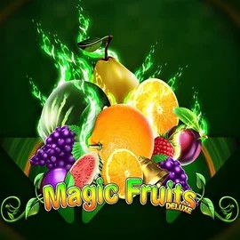 Magic Fruits Deluxe game by Wazdan – logo hosted on Slotoro Casino